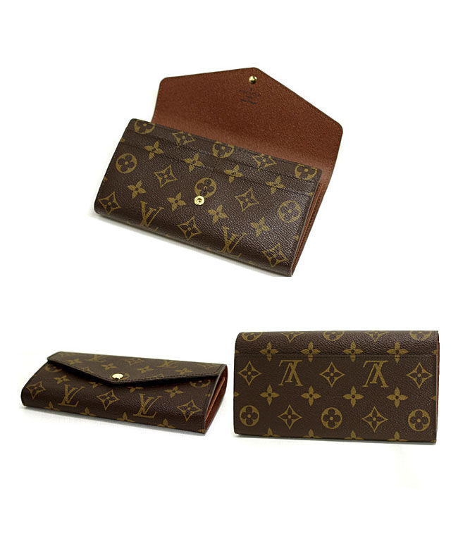 Louis Vuitton Monogram Wallet M60531 Brown