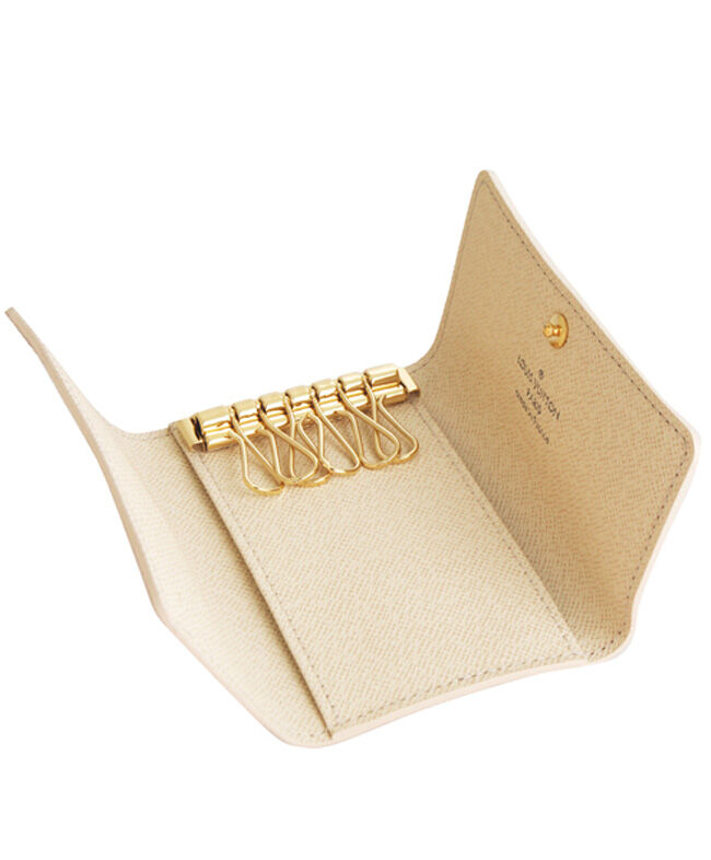 Louis Vuitton 6 Key Holder N61745 White