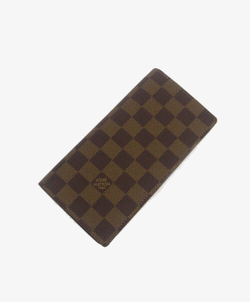 Louis Vuitton Damier Wallet N60825 Brown