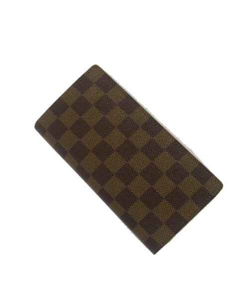 Louis Vuitton Damier Wallet N61823 Brown