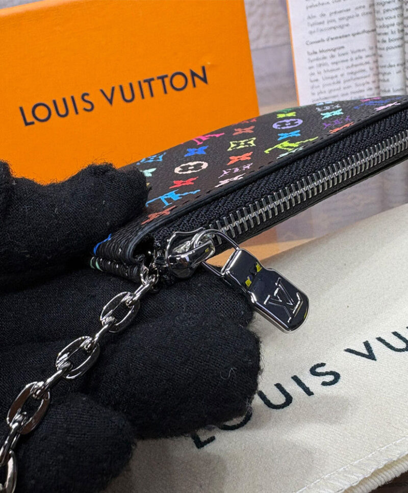 Louis Vuitton LV X TM Key Pouch M13664 Black