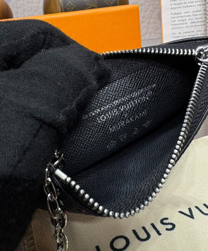 Louis Vuitton LV X TM Key Pouch M13664 Black