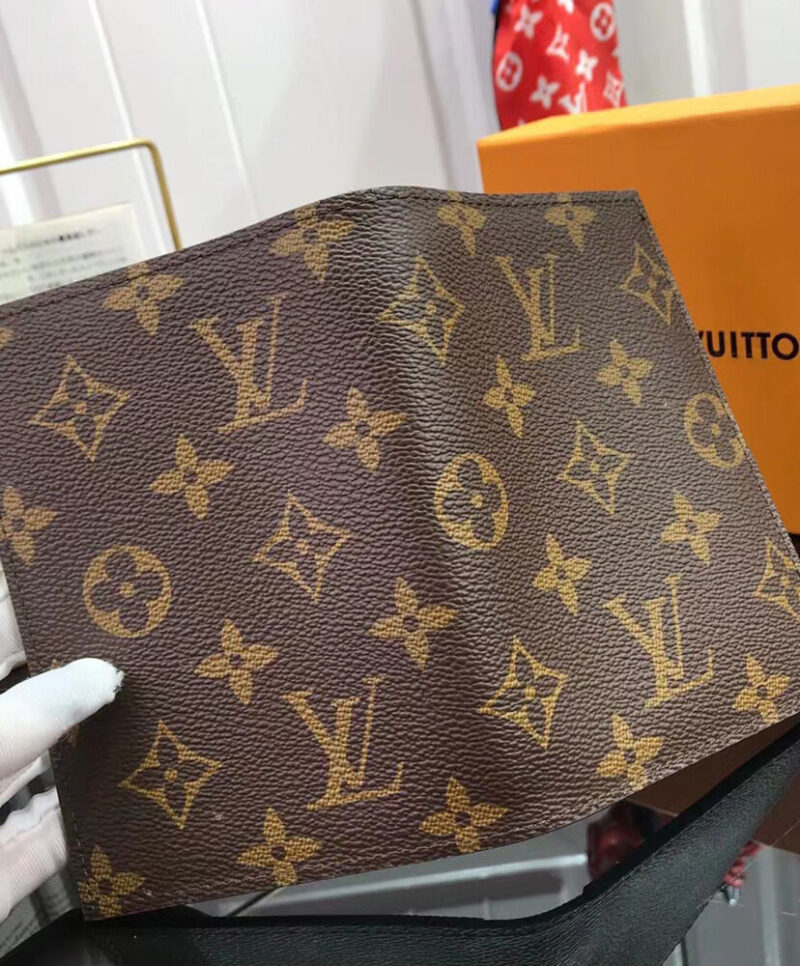 Louis Vuitton Passport Coverp Brown M64502