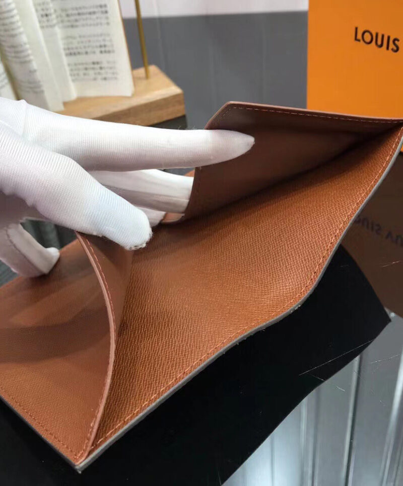Louis Vuitton Passport Coverp Brown M64502