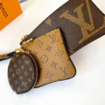 Louis Vuitton Trio Pouch M68756 Brown