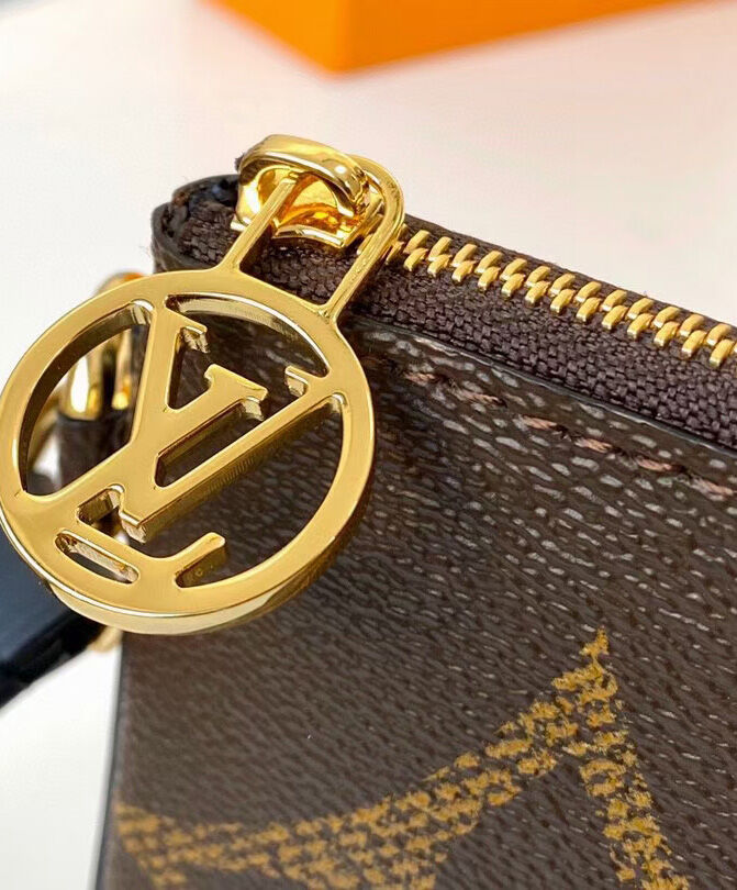 Louis Vuitton Trio Pouch M68756 Brown