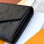 Louis Vuitton Sarah Wallet M82257 Black