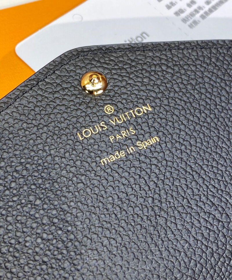 Louis Vuitton Sarah Wallet M82257 Black