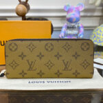 Louis Vuitton Clemence Wallet M82336 Apricot