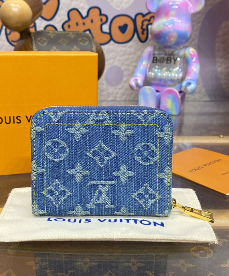Louis Vuitton Zippy Coin Purse M82957 Blue