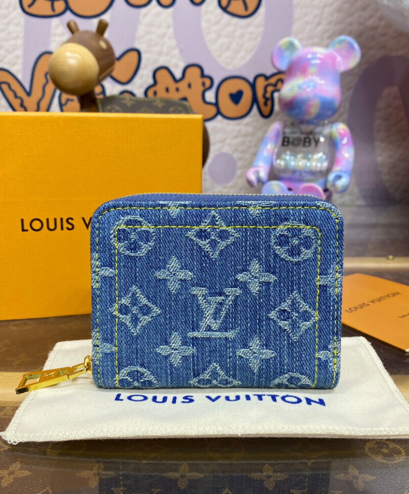 Louis Vuitton Zippy Coin Purse M82957 Blue