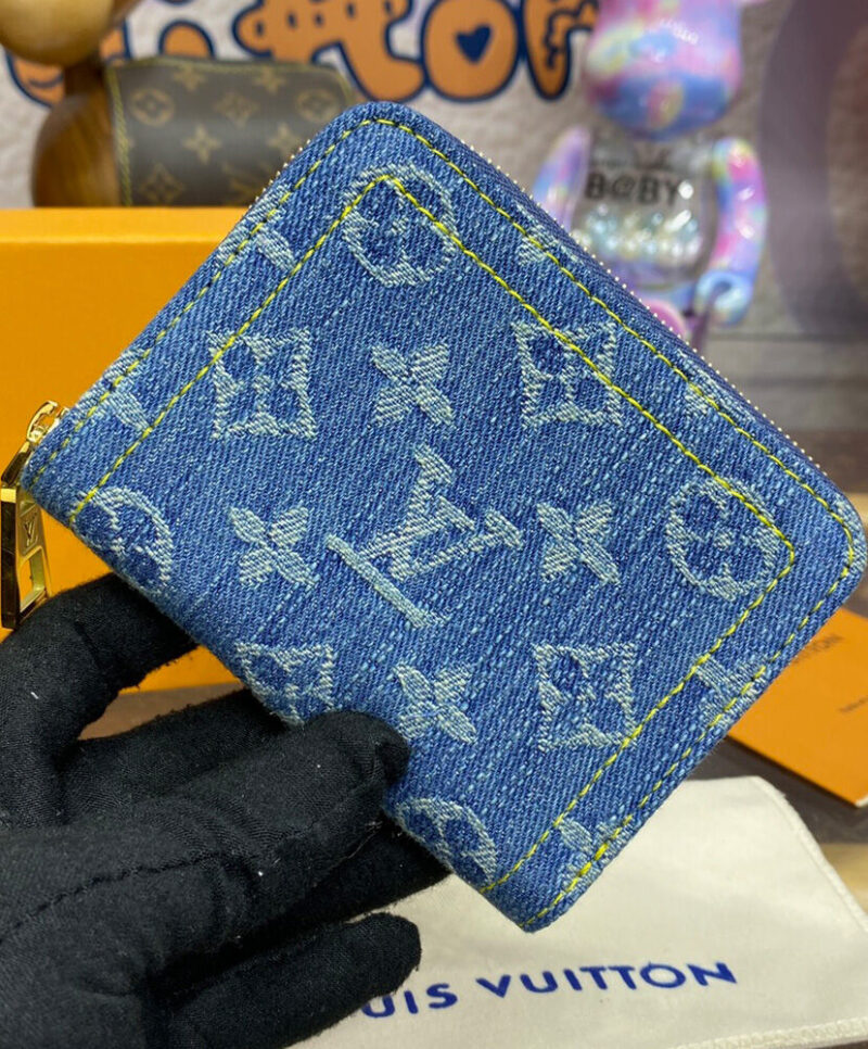 Louis Vuitton Zippy Coin Purse M82957 Blue
