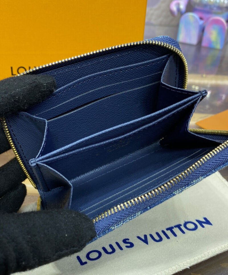 Louis Vuitton Zippy Coin Purse M82957 Blue