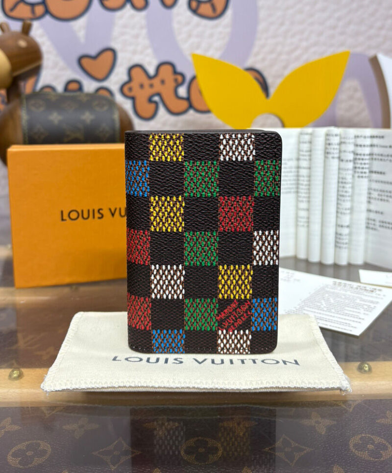Louis Vuitton Pocket Organizer N00138 Brown