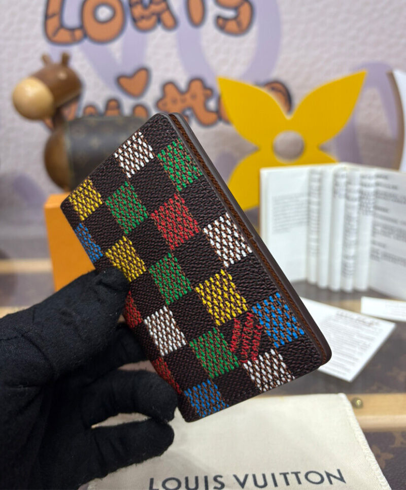 Louis Vuitton Pocket Organizer N00138 Brown