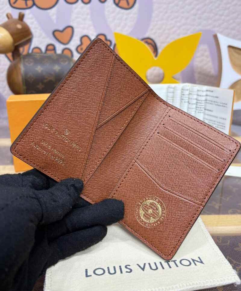 Louis Vuitton Pocket Organizer N00138 Brown