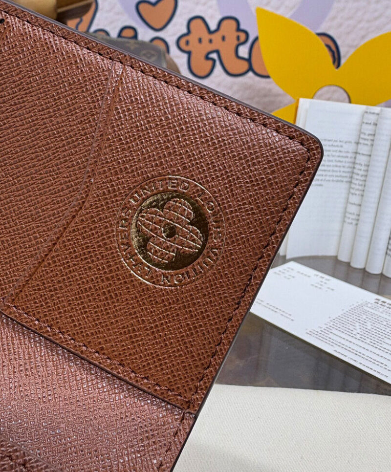 Louis Vuitton Pocket Organizer N00138 Brown