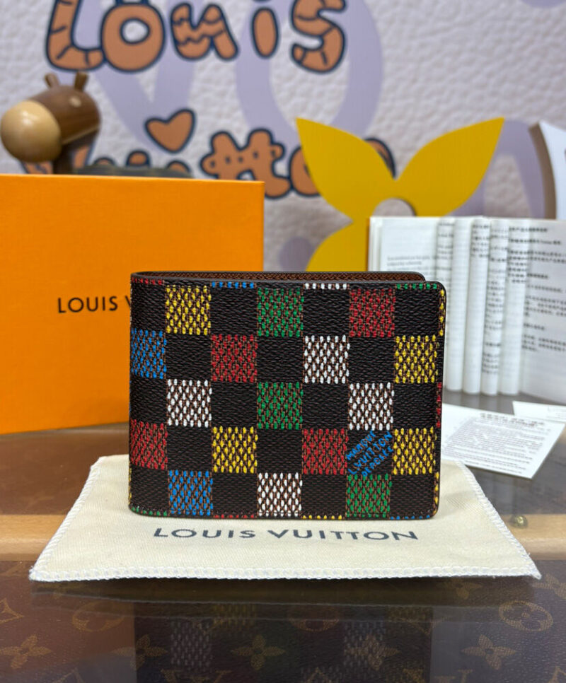 Louis Vuitton Slender Wallet N00185 Brown