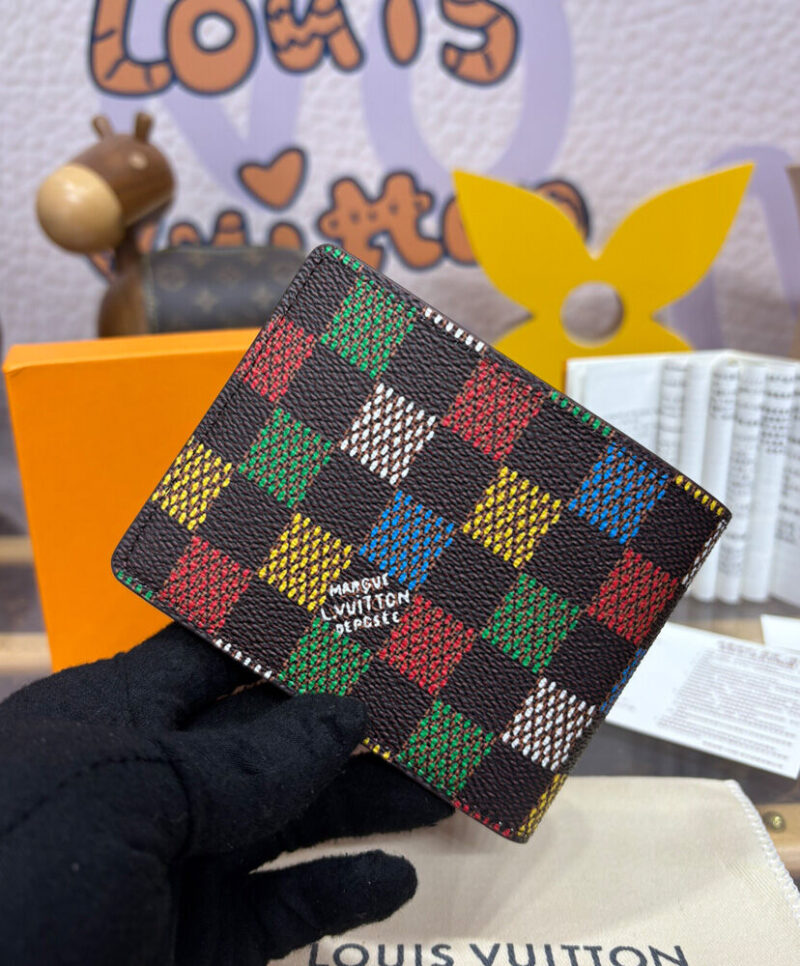 Louis Vuitton Slender Wallet N00185 Brown