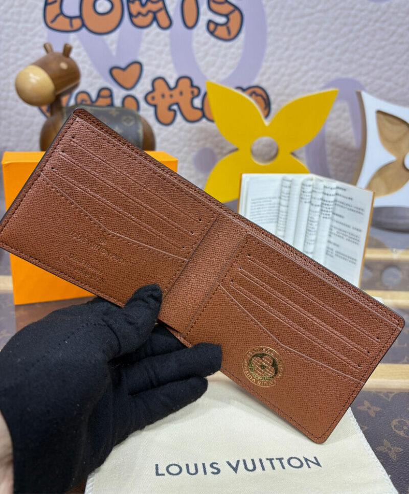 Louis Vuitton Slender Wallet N00185 Brown