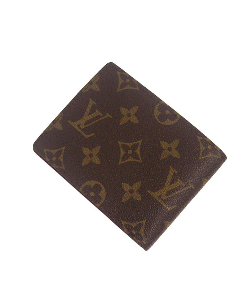 Louis Vuitton Wallet with Coin Pocket M60895 Brown
