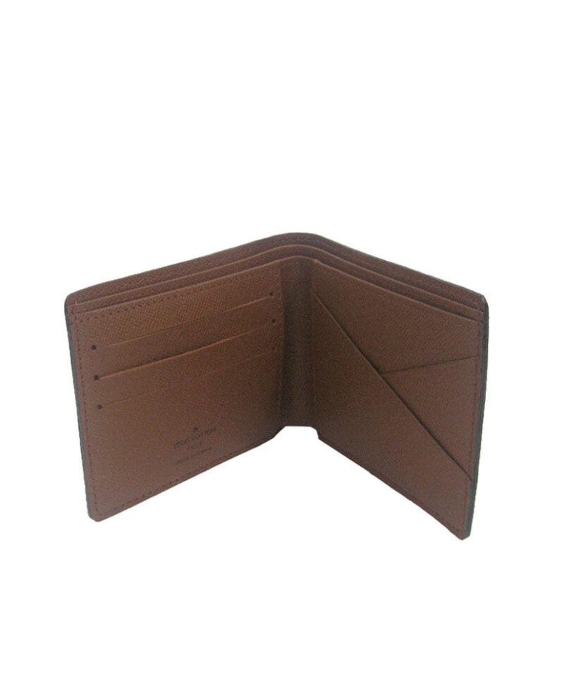 Louis Vuitton Wallet with Coin Pocket M60895 Brown