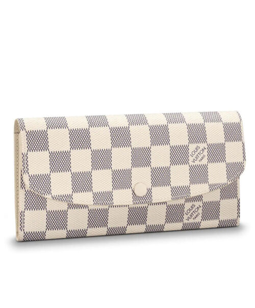 Louis Vuitton Emilie Wallet N63546 White