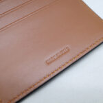 Celine Celine Triomphe Small Flapped Wallet With Logo Print 10D782 Coffee