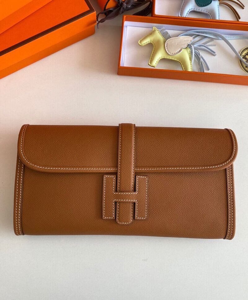 Hermes Jige Elan 29 Clutch Epsom Leather