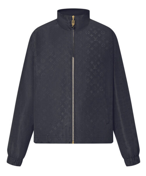 Louis Vuitton Women's Monogram Zip Jacket Black