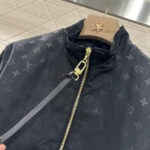Louis Vuitton Women's Monogram Zip Jacket Black