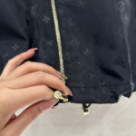 Louis Vuitton Women's Monogram Zip Jacket Black