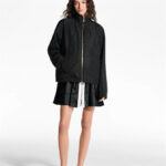 Louis Vuitton Women's Monogram Zip Jacket Black