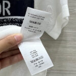 Christian Dior Women's Jacquard Sweater With Embossed Letters White