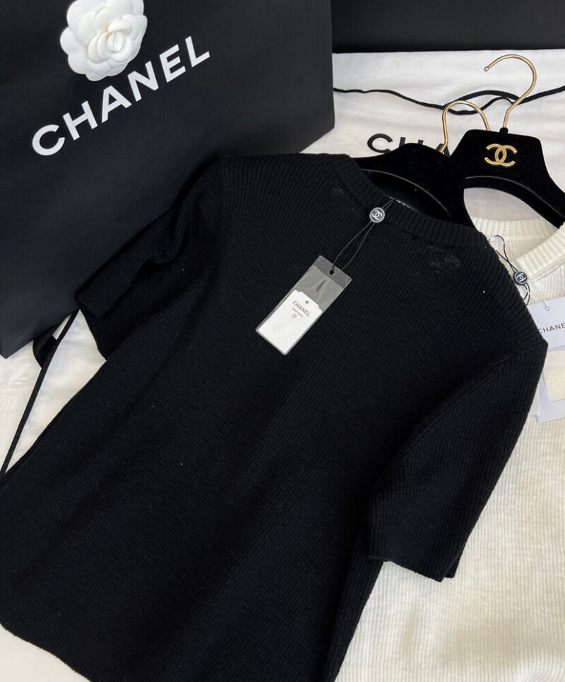 Chanel Women's Button Sweater