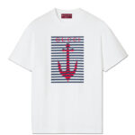 Gucci Women's Printed Cotton Jersey T-shirt White
