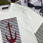 Gucci Women's Printed Cotton Jersey T-shirt White