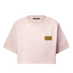 Louis Vuitton Women's Logo Pocket Cropped Top Pink