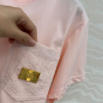 Louis Vuitton Women's Logo Pocket Cropped Top Pink
