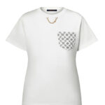 Louis Vuitton Women's Graphic chain T-shirt White