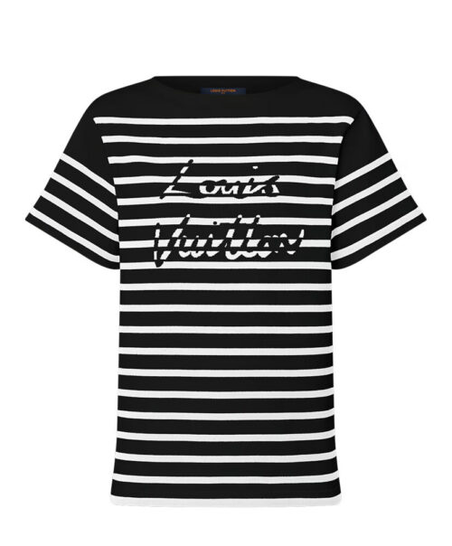 Louis Vuitton Women's Signature Stripes Knit Top