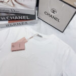 Miumiu Women's Letter Embroidered T-shirt White