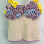 Miumiu Women's 3D Flower Braided sling Cream