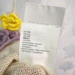 Miumiu Women's 3D Flower Braided sling Cream