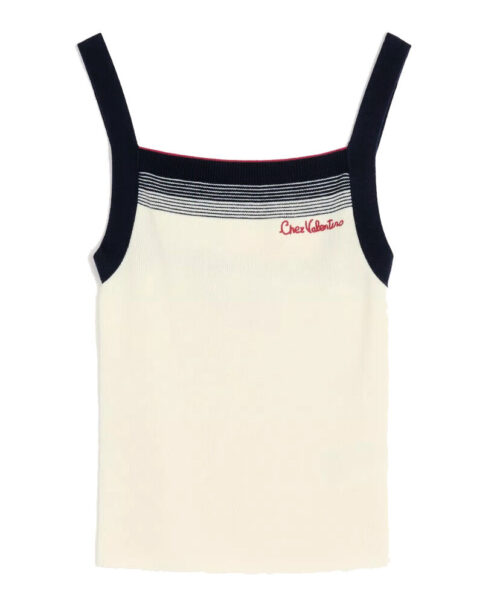 Valentino Women's Chez Tank Cream