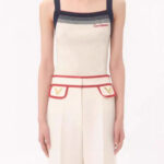 Valentino Women's Chez Tank Cream