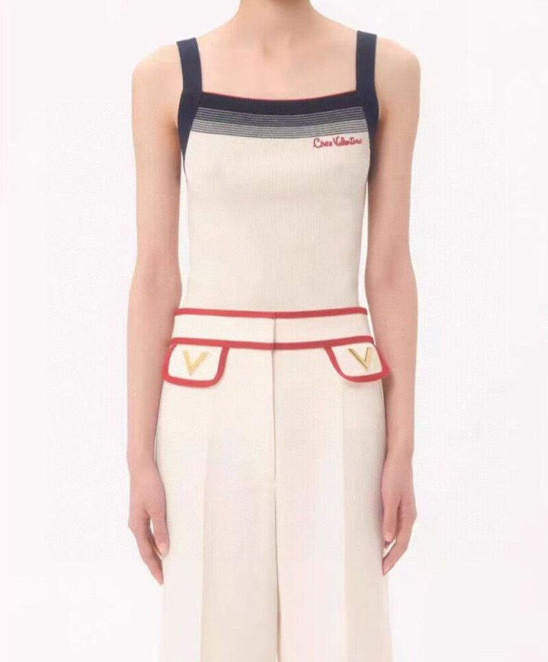 Valentino Women's Chez Tank Cream