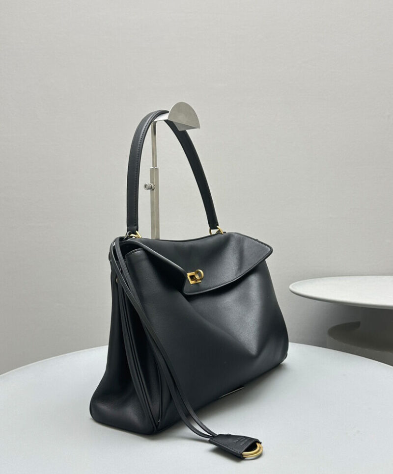 Balenciaga Rodeo Medium Handbag Black