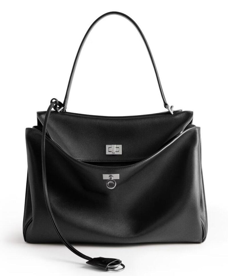 Balenciaga Rodeo Medium Handbag Black