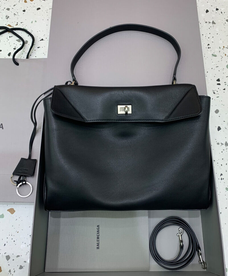 Balenciaga Rodeo Medium Handbag Black